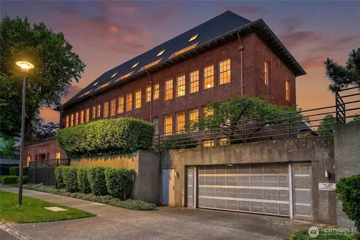 A rare example of adaptive reuse, the historic schoolhouse was thoughtfully converted into private residences while preserving the architectural features that make it distinctive today.
