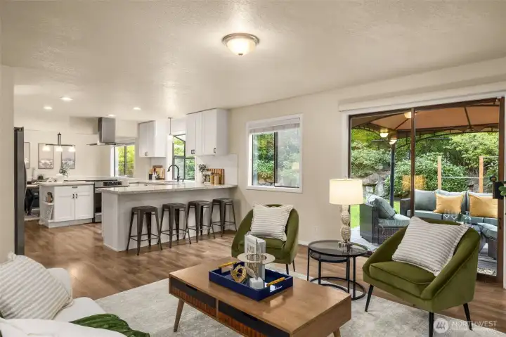 A floor plan that simply makes sense, with every space naturally connected.