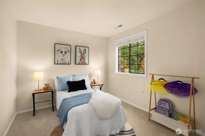 No shortage of spaces for whatever comes next. Bedroom #4