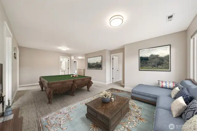 Bonus Room Virtually staged.