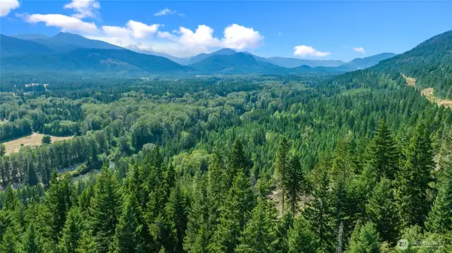 Stunning western facing views