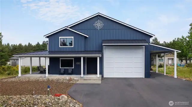 1210 Hancock Ave. Custom home with metal roof, covered front porch, inside boasts 9’ ceilings, wood fireplace, kitchen decked out for the showcase downstairs! 4 beds, 2 living rooms, 3 baths. Shop has 14’ tall door 24’ wide and 60’ deep, carport, covered concrete porch, fish processing room, ice room and so much more!