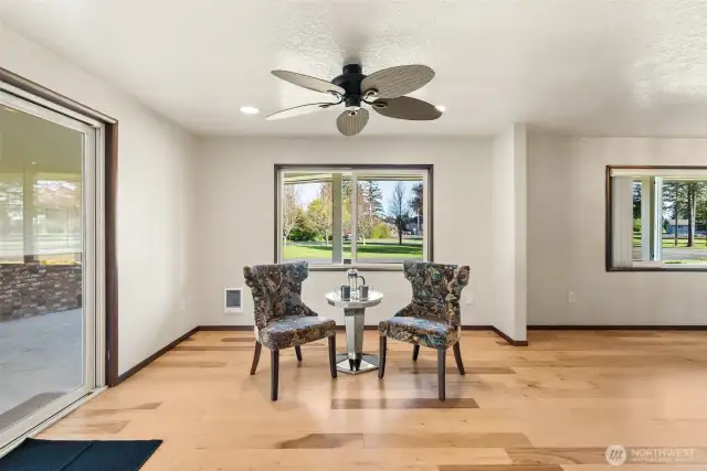 Sitting area or Potential Dining Area.