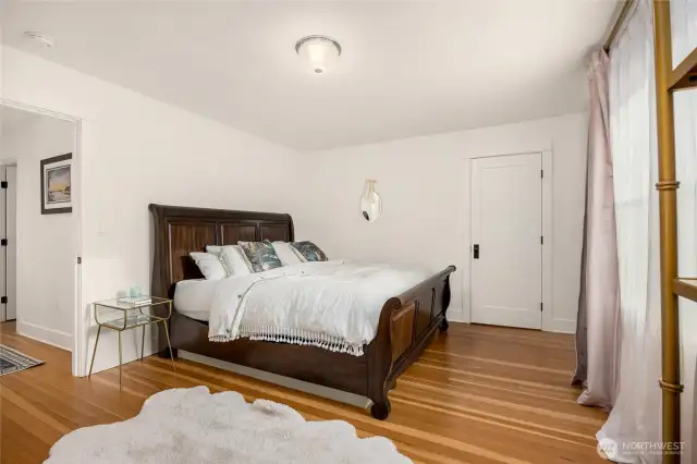 Second bedroom is also very spacious and boasts a spacious walk in closet.