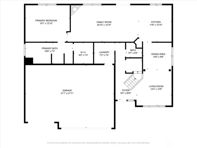 Main floor plan