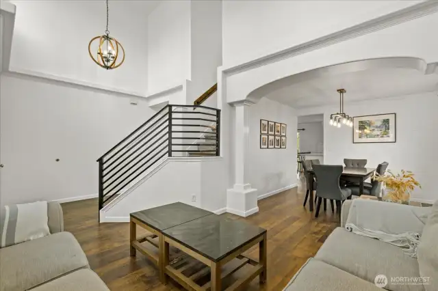 Formal Dining room as viewed from livingroom