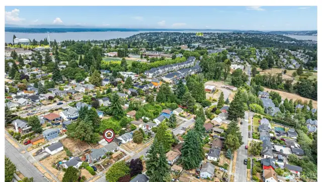 Make West Seattle your playground! This home is close to playfields, parks and the West Seattle Golf Course. This home is conveniently situated to enjoy all that the surrounding area has to offer.