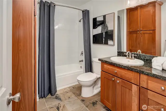 Guest bathroom.