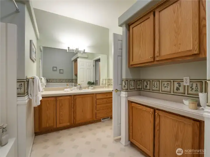 The storage in this home is plentyiful,
