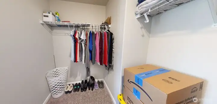 Primary Walk In Closet