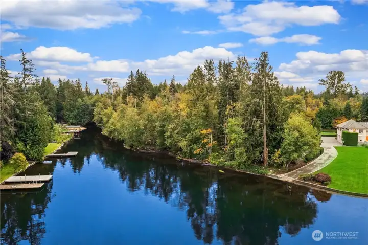 460' low/no-bank waterfront. North-Eastern facing waterfront situated on 2.03 acres.