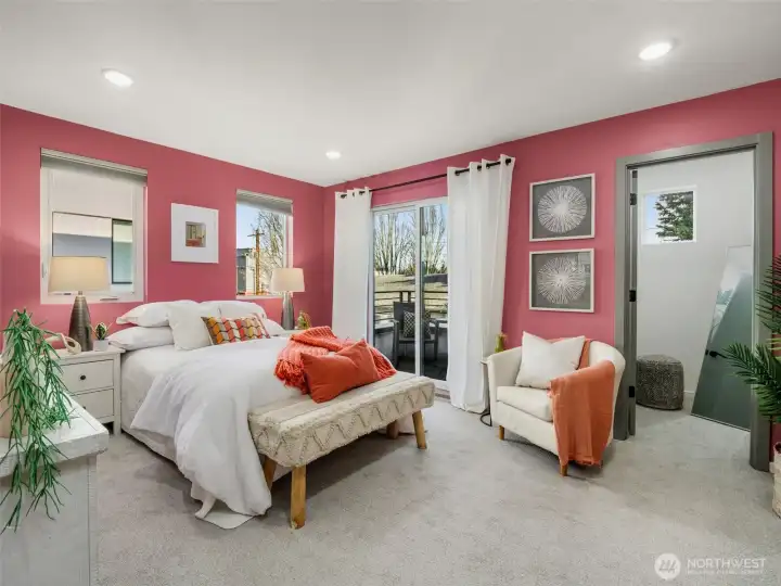 Upper Level Primary Suite