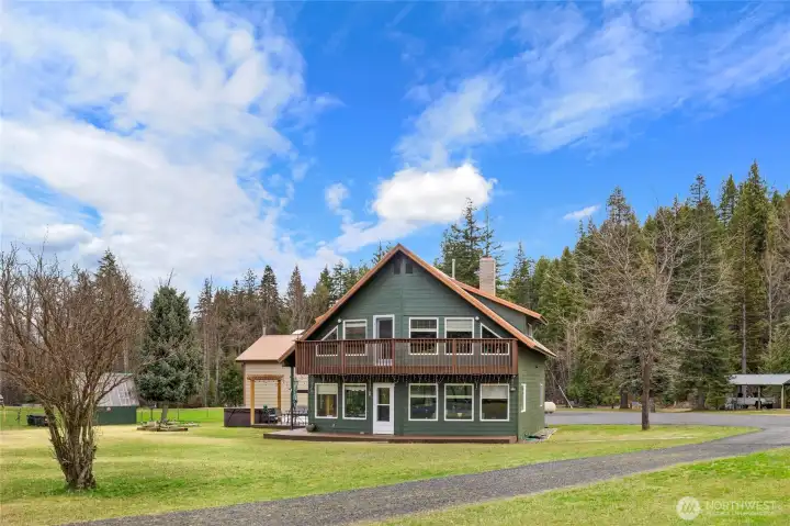 Very well maintained A-Frame Home.