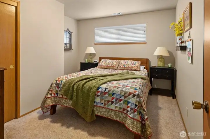 This photo 1 of 2 upstairs guest bedrooms.