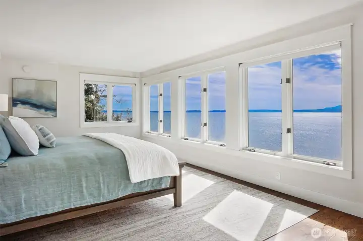 Sweeping views from the primary bedroom.