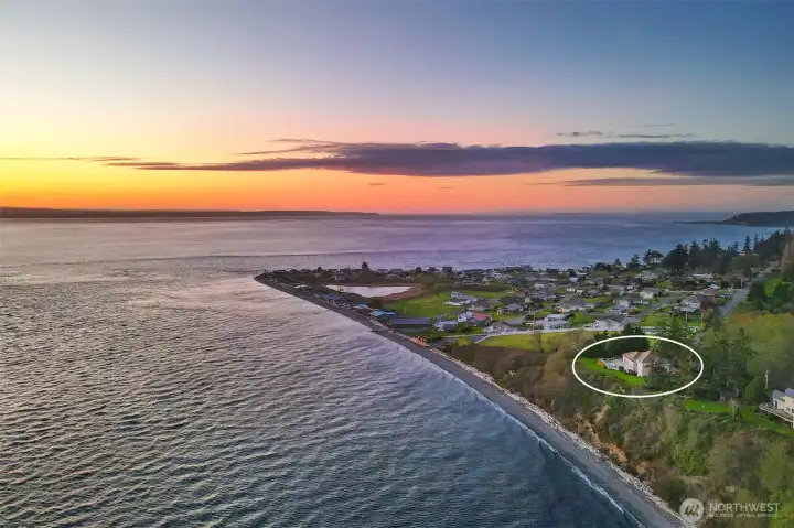 Magical sunsets at the beach await you!