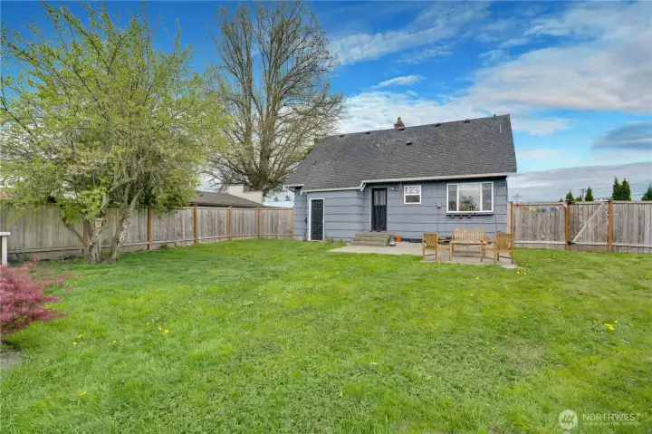 Step outside to a fully fenced, flat, and spacious backyard—perfect for relaxing, entertaining, or play