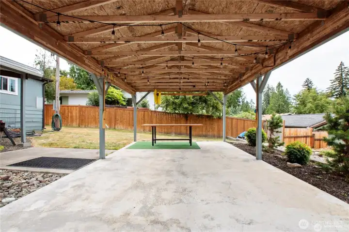 Covered parking