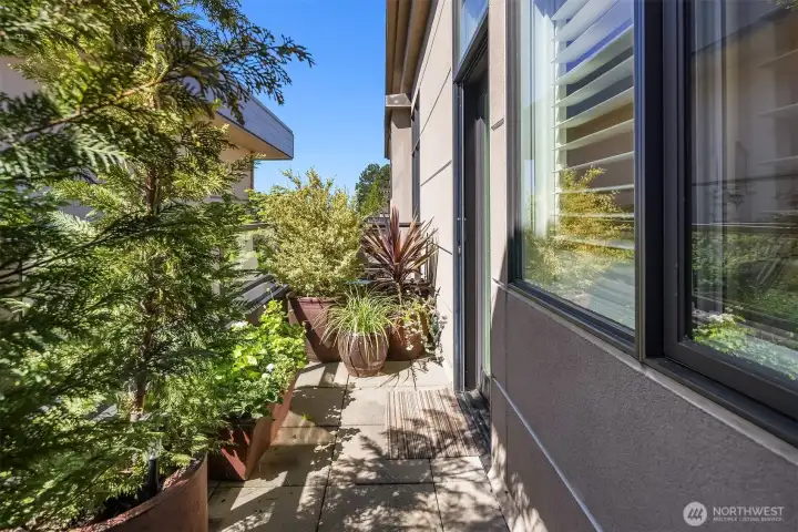 Deck off the bedrooms