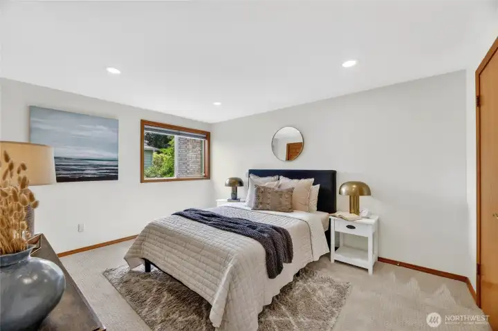 Another large upper level bedroom.