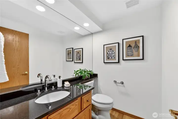 Powder room.