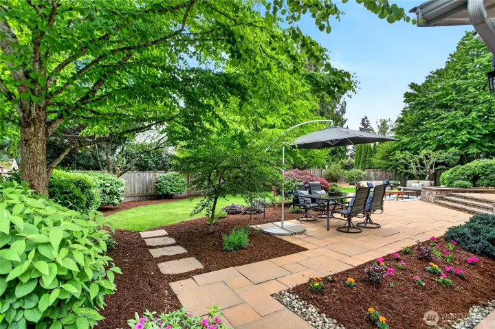 Beautiful hardscaping...