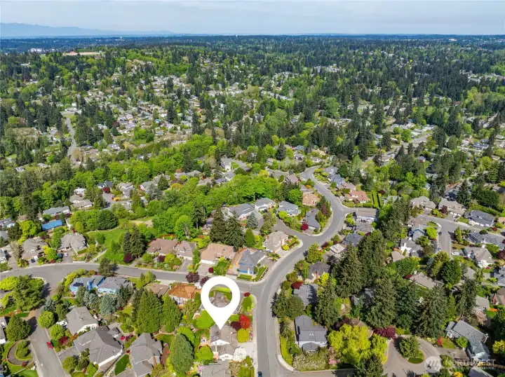 A park just around the corner.