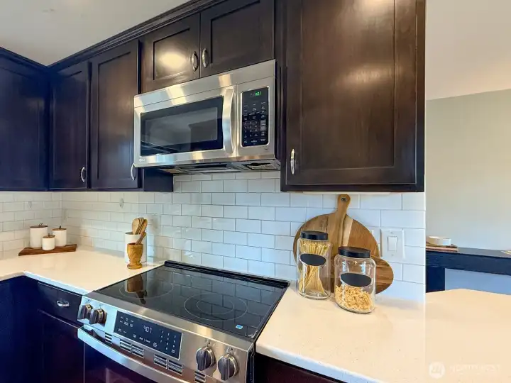 Stainless steel appliances