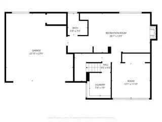 Lower floor plan