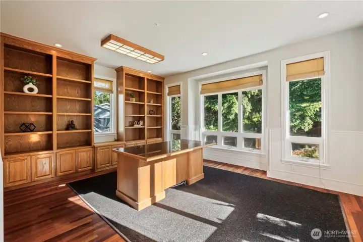 Main floor office/den.
