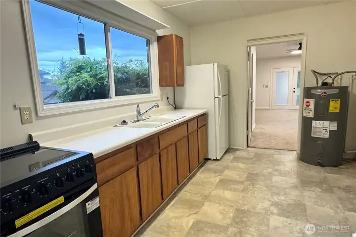 Cottage kitchen.