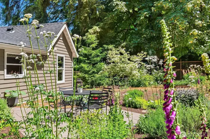 Stunning Gardens Surround this Lovely Home