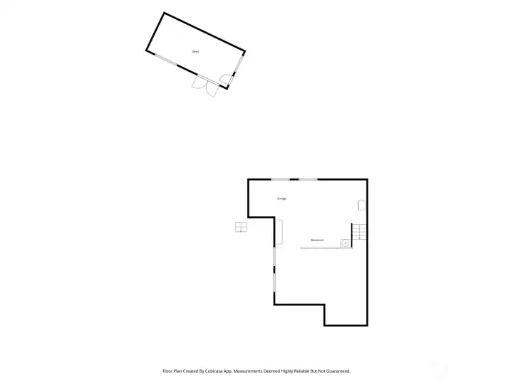 Unfinished Basement & Outbuilding