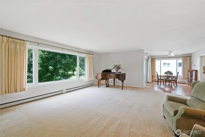 Oversized living room