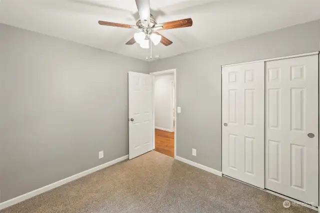 Third upstairs bedroom.