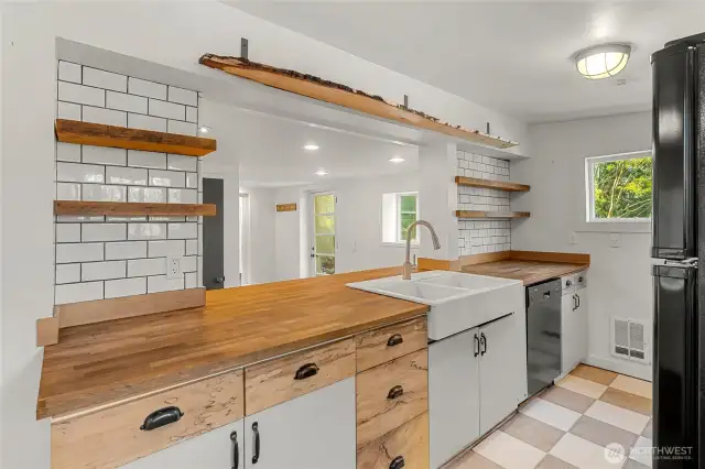 Updated kitchen