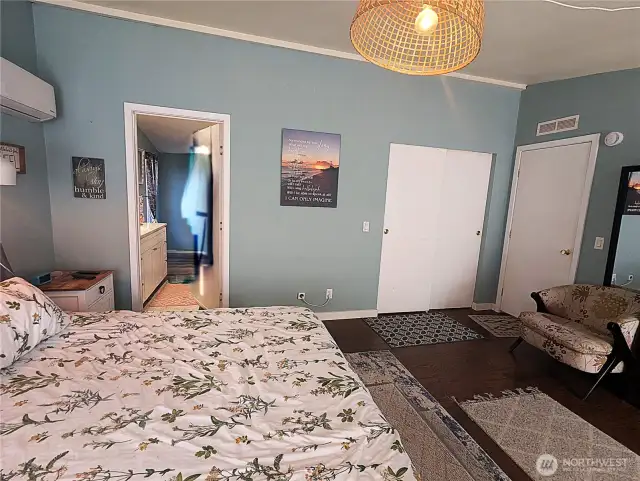 Primary Suite toward 3/4 bath