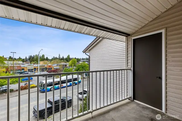 Large deck with storage