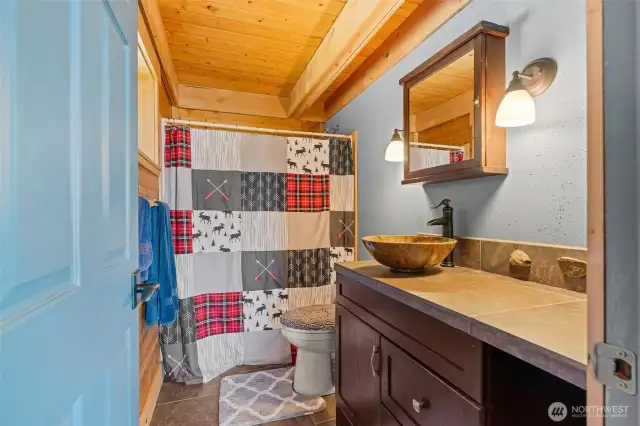 Main floor bathroom.