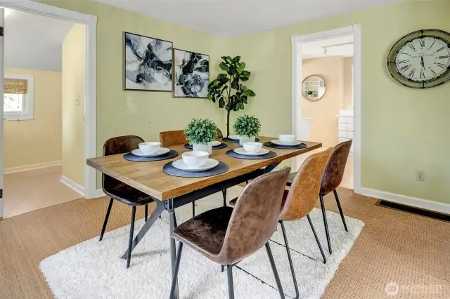 Dining room.