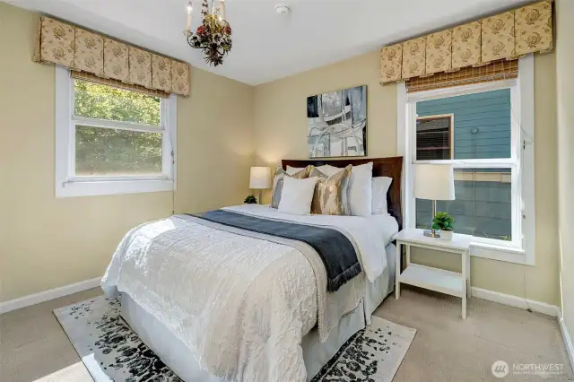 Larger bedroom.