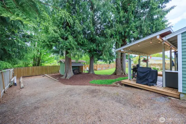 Plenty of space for the RV & Boat. No HOA.