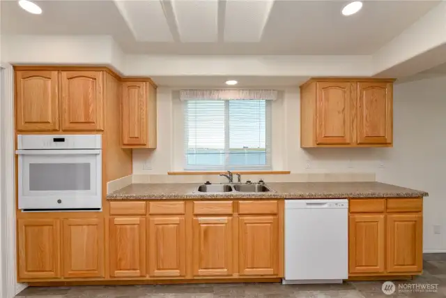 Kitchen from cooktop