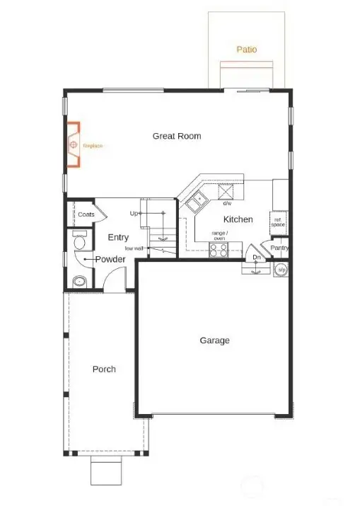 Floor Plan Level 1