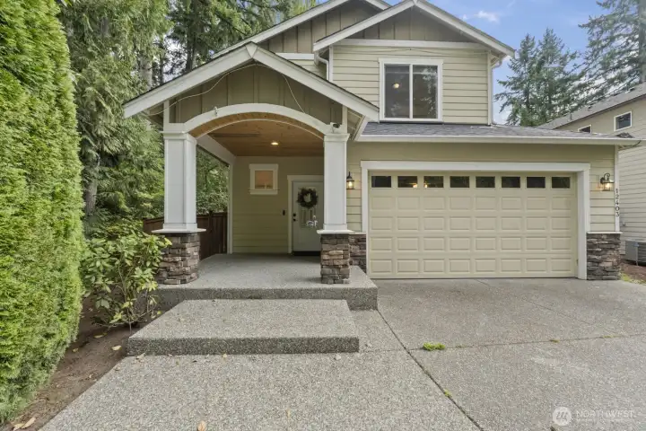 Welcome to South Lake Estates. This is the best lot in the community, with a 10,454 sf lot, privacy, a yard, extra space for a motorcycle, outdoor storage or use as a dog-run.
