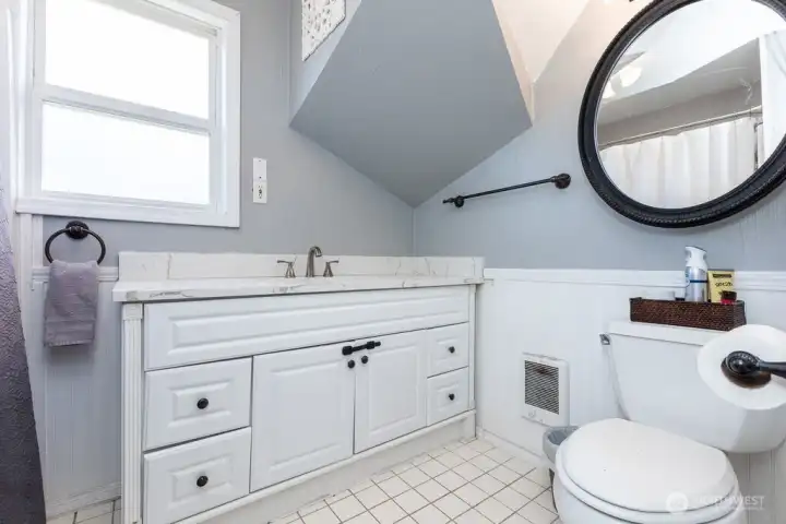 Main floor bathroom
