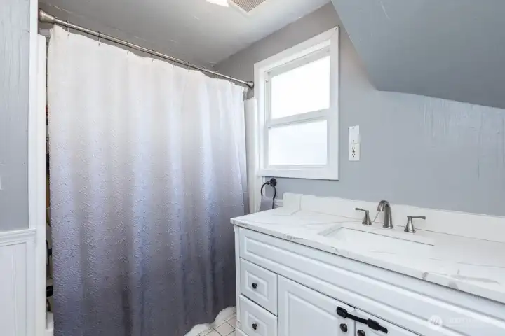 Main floor bathroom