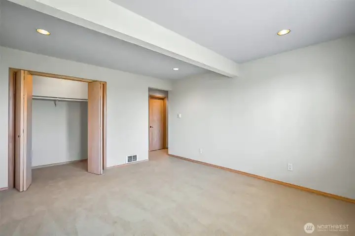 Big back bedroom lower level