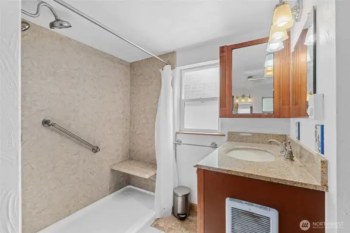 Primary Bath-walk-in shower