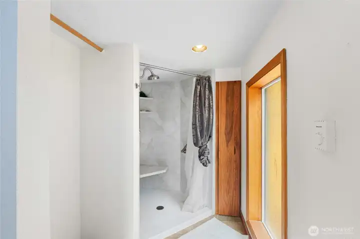 Upstairs Shower